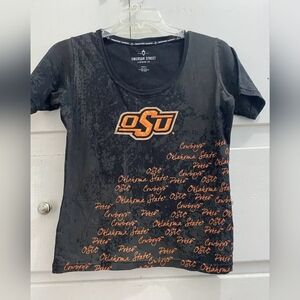 Emerson Street Clothing Women’s Size Medium Orange Black OSU T-shirt